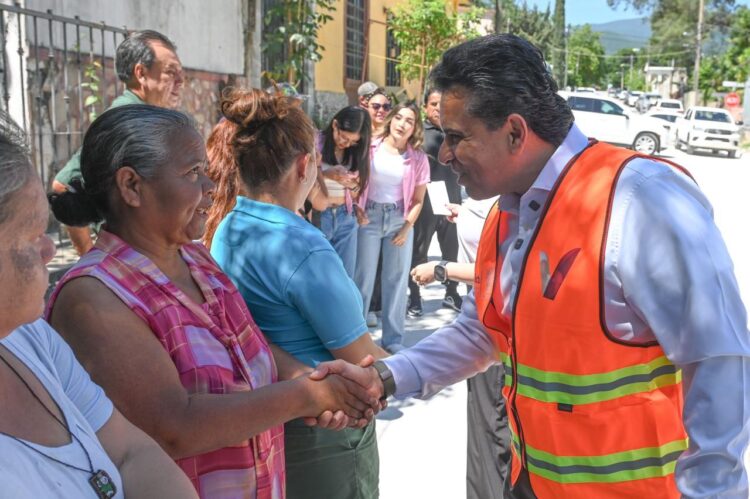 Se entrega nueva calle de concreto hidráulico en la San Marcos II.