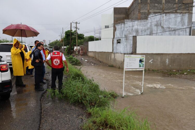 Acciones de prevención dejan saldo blanco en Victoria durante lluvias.