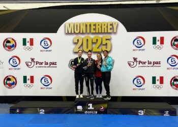 Destaca estudiante de la UAT en evento mundial de karate