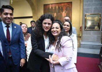 Olga Sosa participa en la Tercer Plenaria del Grupo Parlamentario de Morena en el Senado