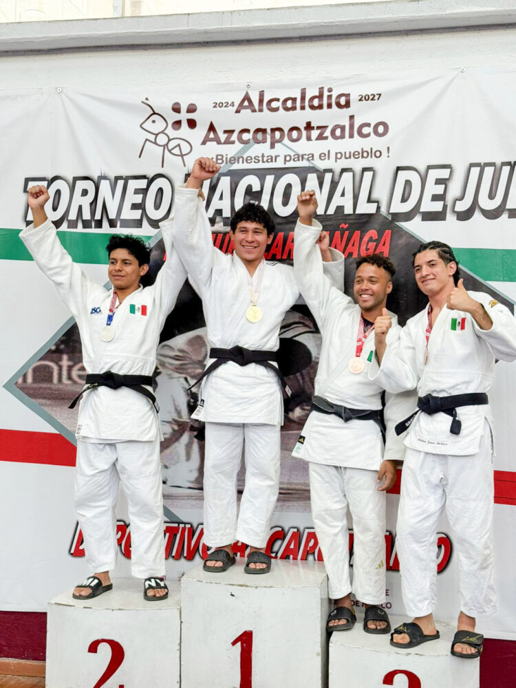 Alumno de la UAT conquista el oro en torneo nacional de judo