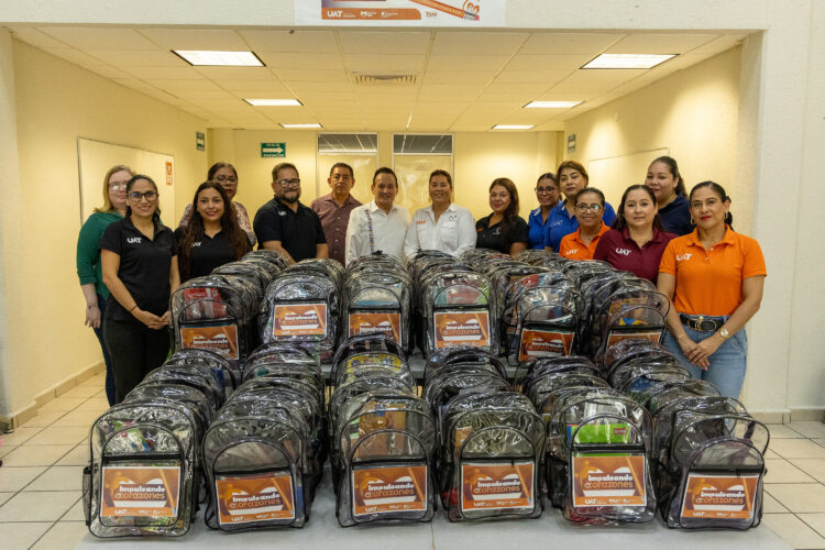 Concluye la UAT con éxito colecta de útiles escolares