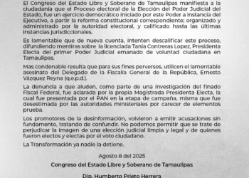 Con mentiras tratan de manchar elección del Poder Judicial