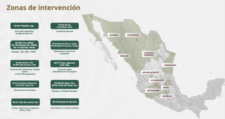 México se Tecnifica: Histórica inversión de más de 60 mil mdp para distritos de riego y garantizar el agua como un derecho