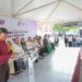Encabezan Lucy y Lalo tercera entrega de apoyos alimentarios en Victoria
