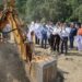 Alcalde Lalo Gattás pone en marcha instalación de desarenador en La Peñita.