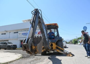 Inicia Municipio obra en la Héroe de Nacozari.
