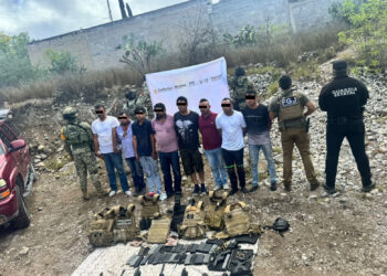 Agarran a 8: Desarticulan banda delictiva en Tula, Tamaulipas