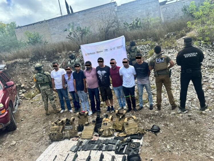 Agarran a 8: Desarticulan banda delictiva en Tula, Tamaulipas