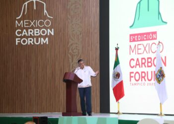 Inaugura Américo la 5ª edición del México Carbon Forum en Tampico