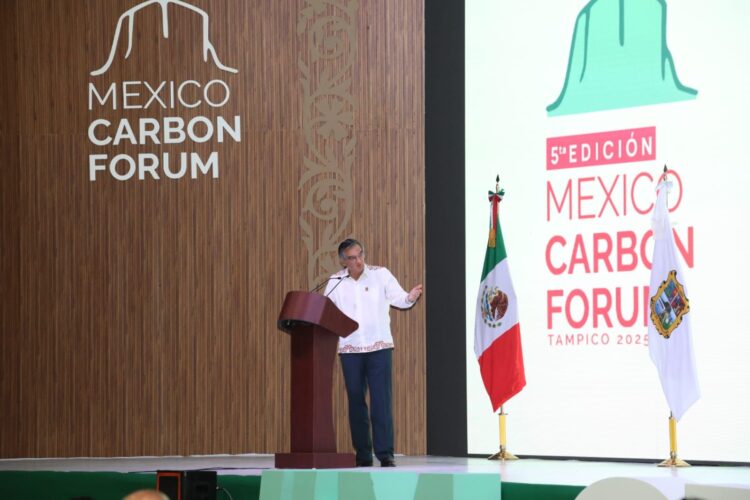 Inaugura Américo la 5ª edición del México Carbon Forum en Tampico