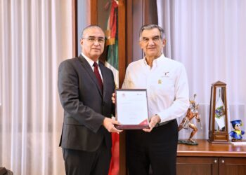 Nombra Américo Villarreal Anaya a Marco Antonio García Barrientos como nuevo consejero jurídico de la Oficina del Gobernador