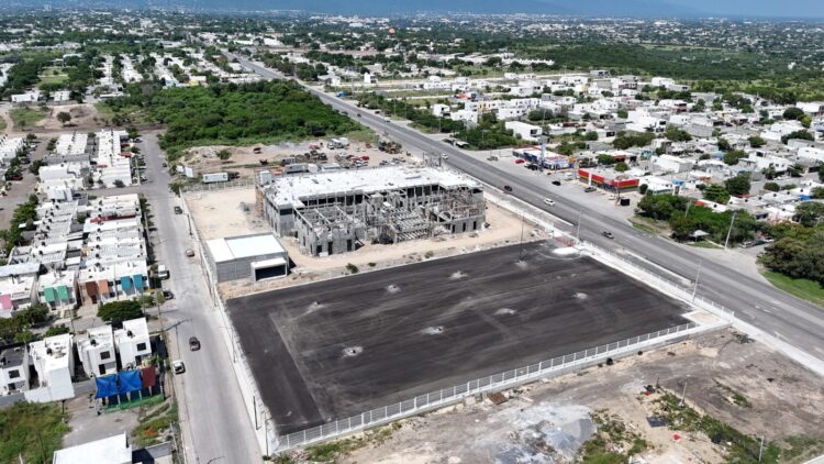 Avanzan obras complementarias de la primera etapa en la Ciudad Judicial