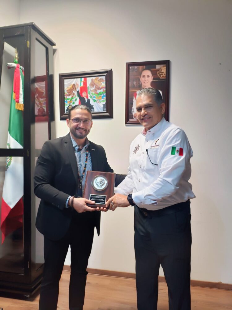 Titular de la SSPT se reúne con personal del Departamento de Seguridad de las Naciones Unidas