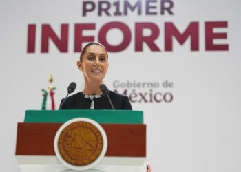 Vamos bien y vamos a ir mejor: Sheinbaum en su Primer Informe de Gobierno