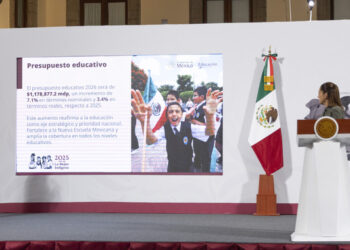 Inversión educativa histórica: 1.1 billones de pesos en 2026 para Educación Básica, Media y Superior, becas e infraestructura