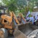 Inicia Municipio una obra más de pavimentación en la colonia Lázaro Cárdenas.