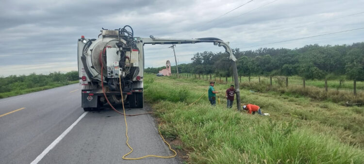 Fortalece Secretaría de Recursos Hidráulicos infraestructura hidrosanitaria de Padilla Y Guemez.