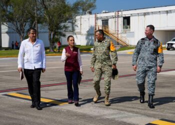MONITOREA GOBIERNO DE MÉXICO CRECIMIENTO DEL RÍO PÁNUCO; AL MOMENTO NO REPRESENTA RIESGO: PRESIDENTA CLAUDIA SHEINBAUM