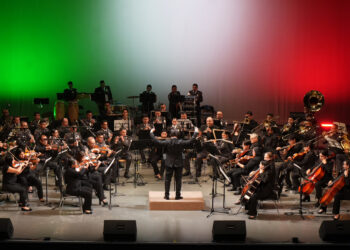 Orquestas de la UAT y Guardia Nacional celebran el folclor mexicano