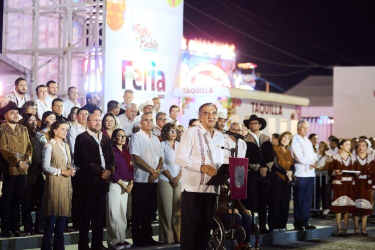 Inaugura Américo Villarreal la Feria Tamaulipas 2025, una fiesta de unidad y tradición