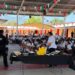 Brea y Lucky, protagonistas de una jornada cívica con estudiantes de Victoria