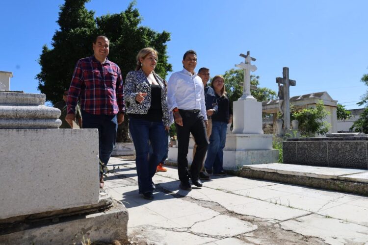 Listos panteones municipales para el Día de Muertos