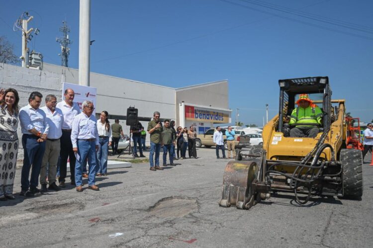 Ruta comercial, prioridad en Plan Emergente de Bacheo en Victoria.