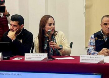 Carmen Lilia embarga predios a 40 empresas y comerciantes de Nuevo Laredo