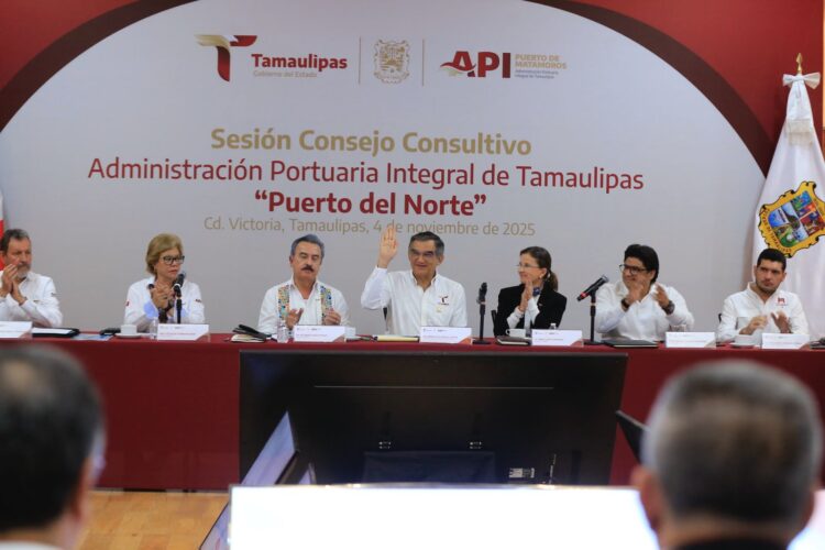 Reafirma Américo Villarreal apoyo al Puerto del Norte; será Tamaulipas principal frontera marítima del país