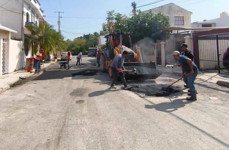 Plan Emergente de Bacheo supera los 15 mil m2 de asfalto rehabilitado en Victoria.