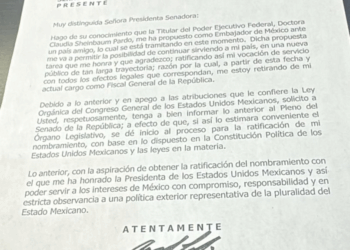 Renuncia Gertz Manero a la FGR.