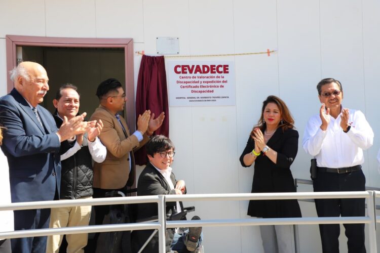 Inaugura Salud Centro de Valoración y expedición del certificado de discapacidad