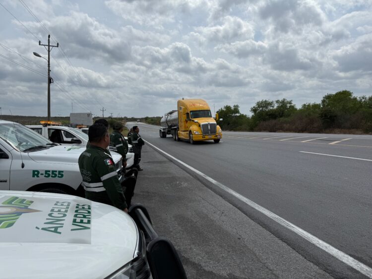 Brindan Ángeles Verdes 21 atenciones diarias en promedio en Tamaulipas