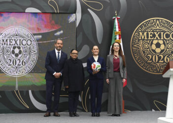 Presidenta presenta la Copa Mundial FIFA 2026