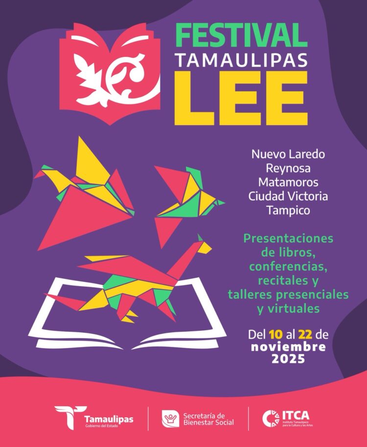 Celebrará el Gobierno del Estado la primera edición del Festival Tamaulipas LEE