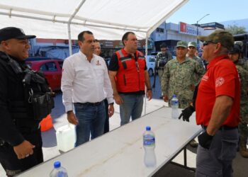 Supervisan en Victoria dispositivo de seguridad por Buen Fin.