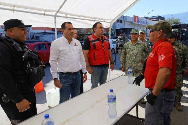 Supervisan en Victoria dispositivo de seguridad por Buen Fin.