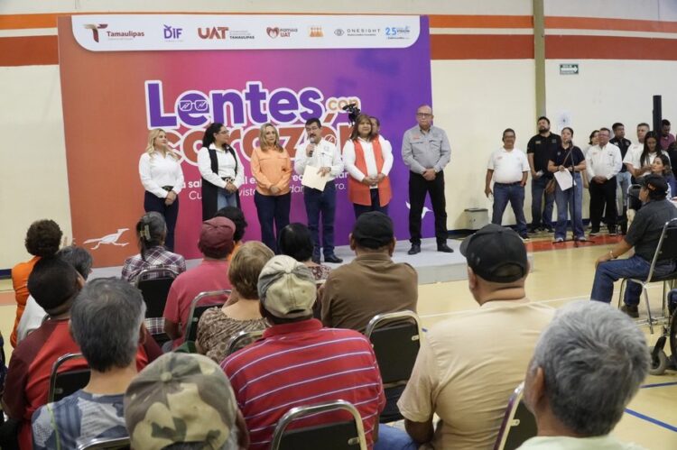 “Lentes con Corazón” reafirma vocación humanista de la Universidad Autónoma de Tamaulipas
