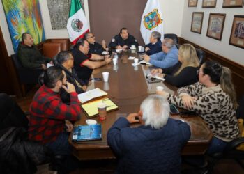 Evalúa Gabinete afectación por lluvias en Victoria.