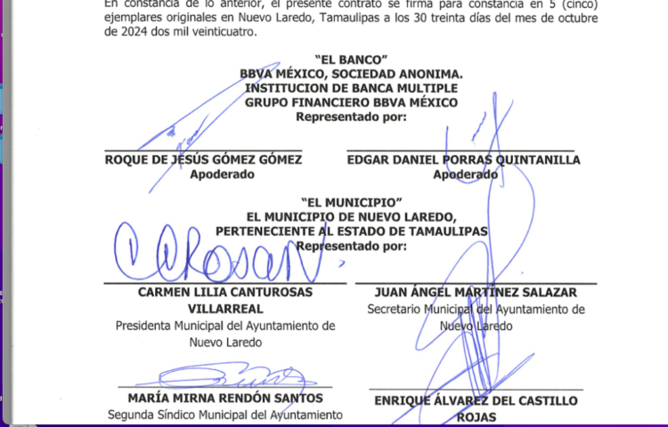 Anda en precampaña; dejará endeudado a N. Laredo