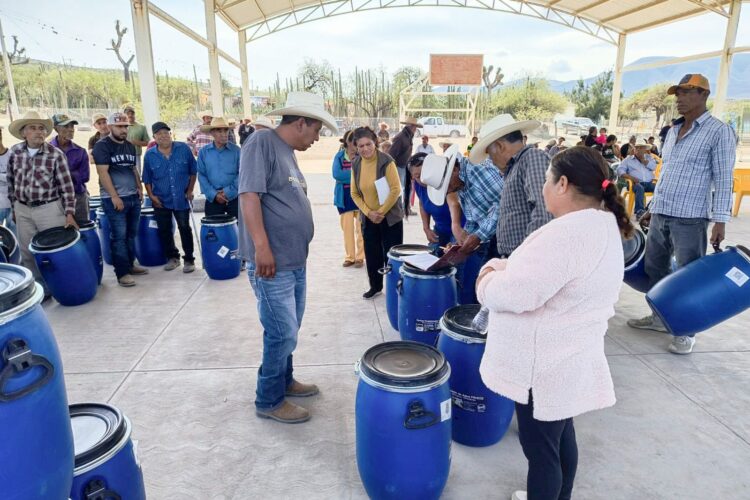 Fortalece Secretaría de Recursos Hidráulicos acceso a agua segura y de calidad en zonas rurales de Bustamante