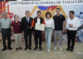 Recibe rector de la UAT reconocimiento de la Federación  Mexicana de Judo