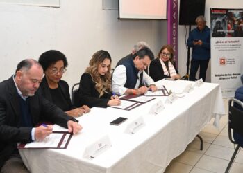 Firma DIF Victoria convenio con el Centro de Integración Juvenil.