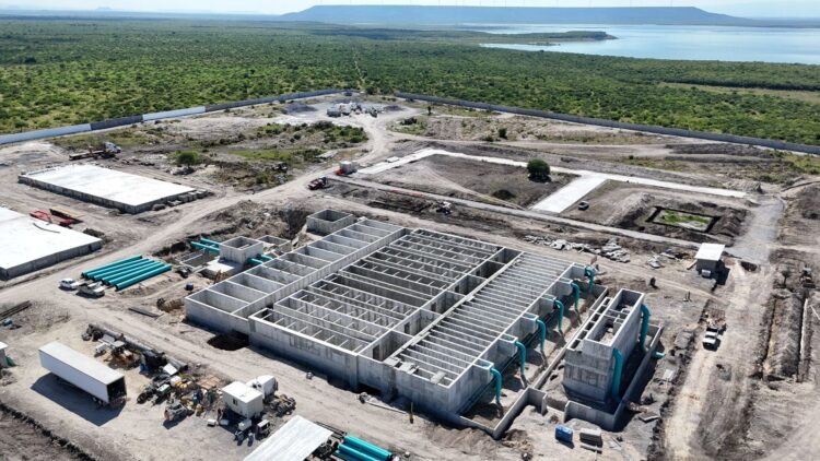 Fortalece Gobierno de Tamaulipas abasto de agua en la capital con planta potabilizadora