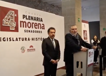 Barrida sin limpieza; Adán Augusto deja la presidencia del Senado.