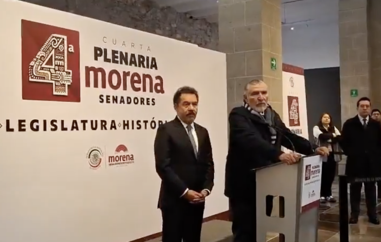 Barrida sin limpieza; Adán Augusto deja la presidencia del Senado.