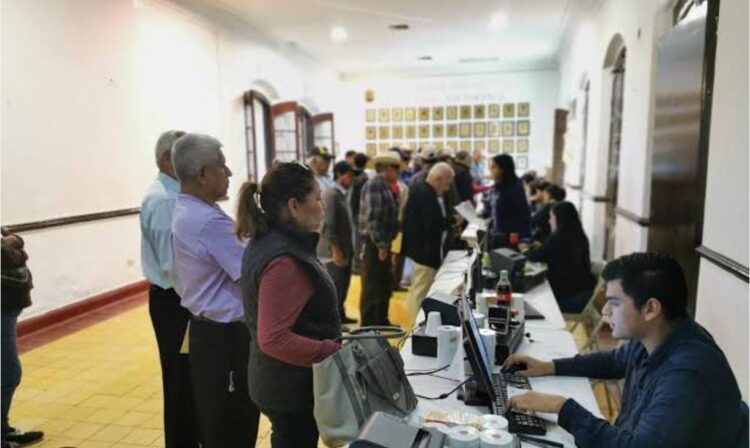 Supera Municipio 50% de recaudación por predial en Victoria.