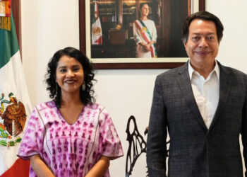 Nadia López García  nueva titular de la DGME; Marx Arriaga aún atrincherado