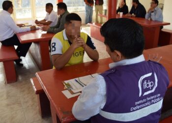 Reciben adolescentes en conflicto con la Ley Penal, visita del Instituto de Defensoría Pública